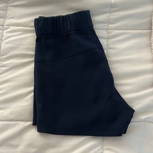 Navy Lululemon shorts